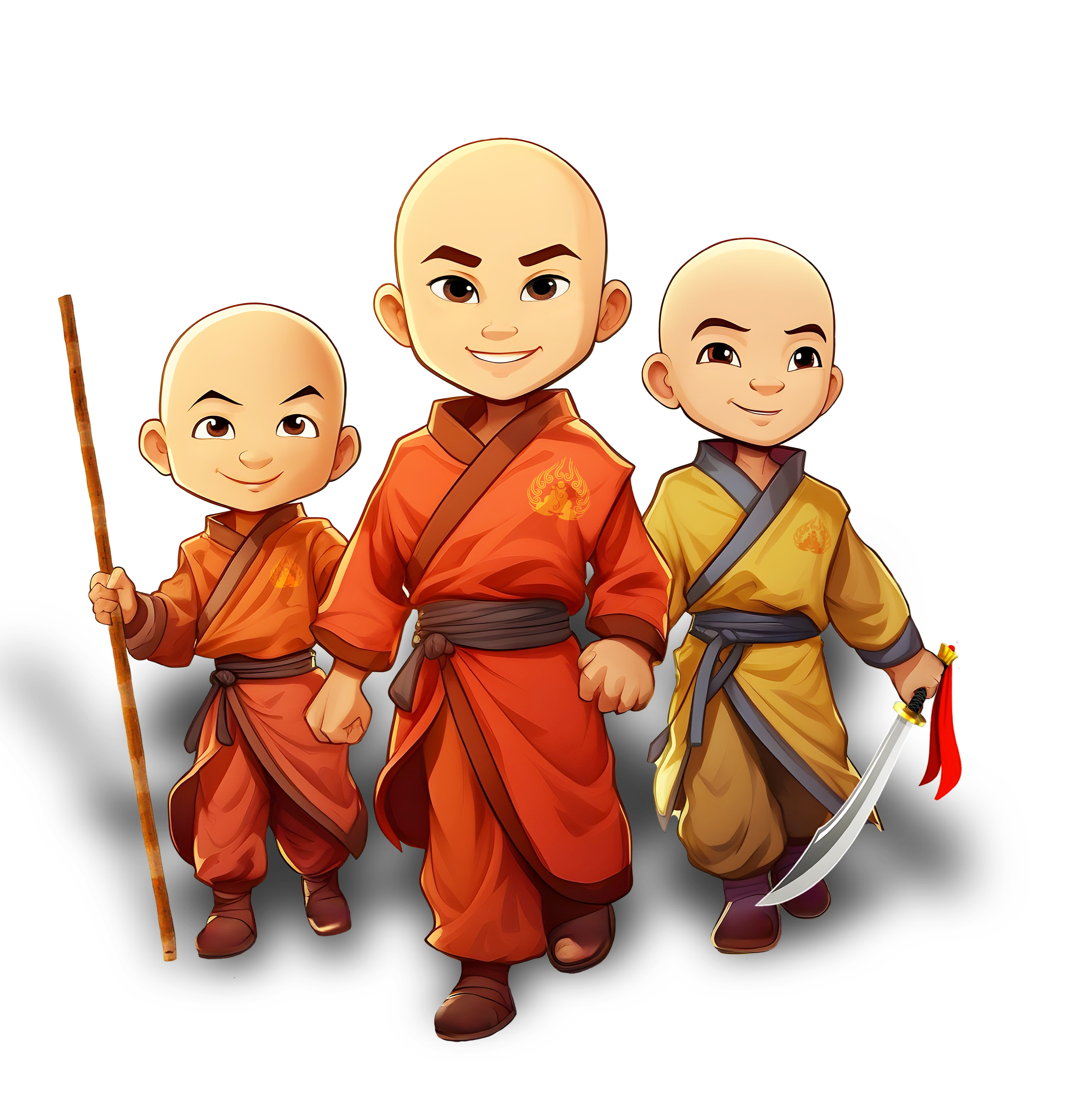 The Secret Lives of the Little Shaolin Monks!